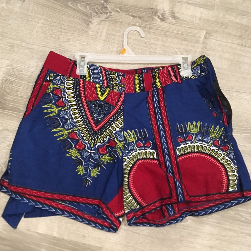 African print short-skirt